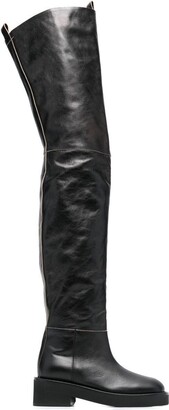 Thigh High Rubber Boots | Shop The Largest Collection | ShopStyle
