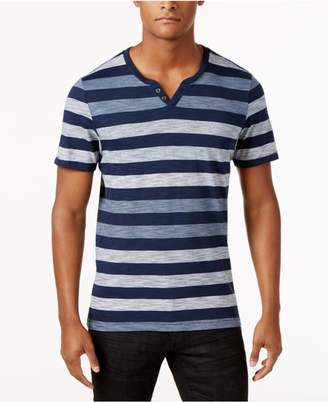 INC International Concepts Men's Heathered Striped T-Shirt, Created for Macy's