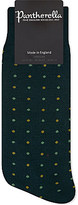 Thumbnail for your product : Pantherella Mini spot merino wool socks