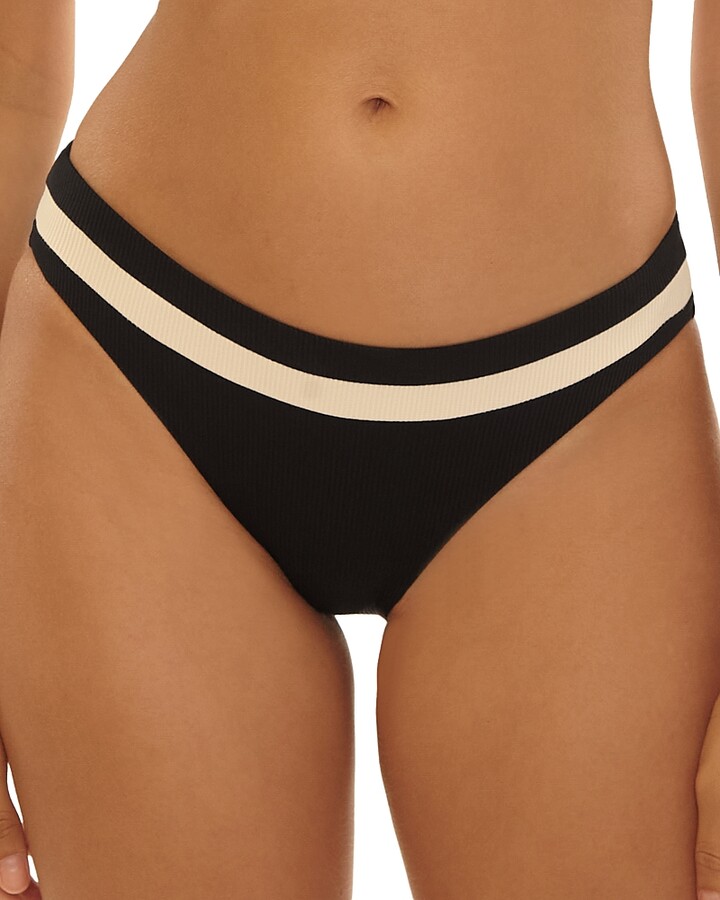 Becca by Rebecca Virtue Coast Line Rib Adela Hipster Bikini Bottom