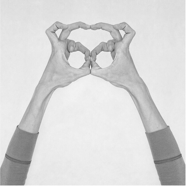 Nico Baixas / Gos-com-fuig, Untitled XXXIV. From the Series Chiromorphose. Hands. Black & White Photography, 2010