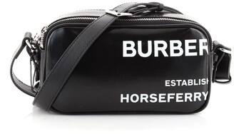 Burberry Camera Bag Horseferry Print Coated Canvas Mini