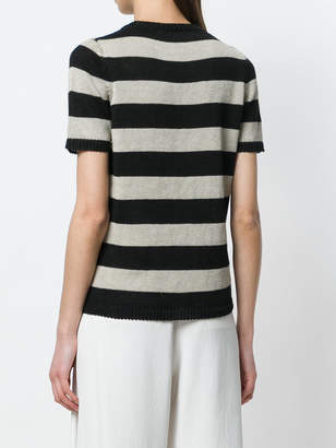 Max Mara striped knitted top