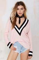 Thumbnail for your product : Nasty Gal Factory Boys Club Sweater - Pink