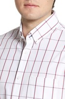 Thumbnail for your product : Mizzen+Main South Point Trim Fit Check Short Sleeve Button-Down Performance Shirt