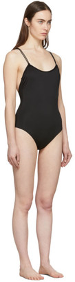 La Perla Black Simple One-Piece Swimsuit