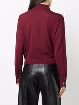 Thumbnail for your product : Ports 1961 Long-Sleeve Wool Polo Top
