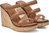 Thumbnail for your product : Jimmy Choo Athenia wedge sandals 110mm