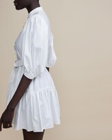 Thumbnail for your product : Acler Women's White Mini Dresses - Byrne Dress