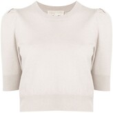 Thumbnail for your product : MICHAEL Michael Kors Short Puff-Sleeves Sweater
