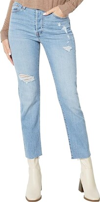 bobi Los Angeles Cropped Henley Long Sleeve (Java) Women's Clothing -  ShopStyle Tops