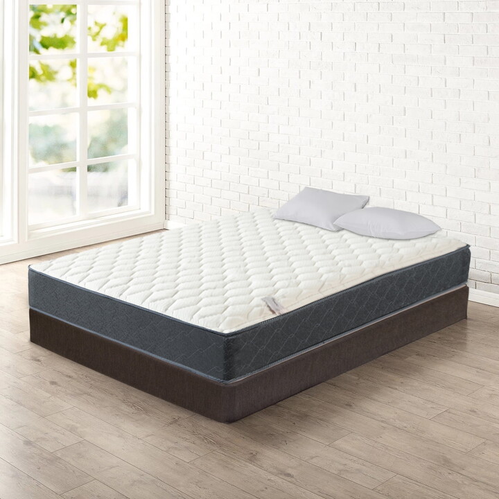 Continental Sleep, 9" Medium Tight Top Hybrid Mattress & 8" Wooden Box Spring, King