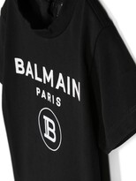 Thumbnail for your product : Balmain Kids logo-print cotton T-shirt
