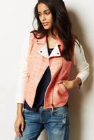 Thumbnail for your product : Anthropologie Elevenses Blushed Tweed Moto Jacket