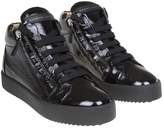 Thumbnail for your product : Giuseppe Zanotti May Sneakers In Bright Leather Color Black
