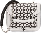 Thumbnail for your product : Alexander McQueen Mini Grid Heroine Chain Satchel