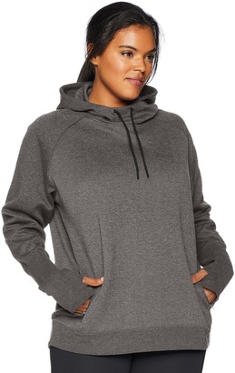 Core Products Amazon Brand - Core 10 Women's Plus Size Motion Tech Fleece Hoodie