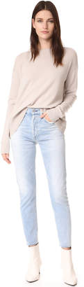 Citizens of Humanity Liya High Rise Classic Fit Crop Jeans