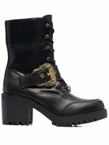 Thumbnail for your product : Versace Jeans Couture Buckled Leather Boots