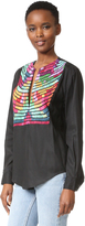Thumbnail for your product : Mara Hoffman Embroidered Top