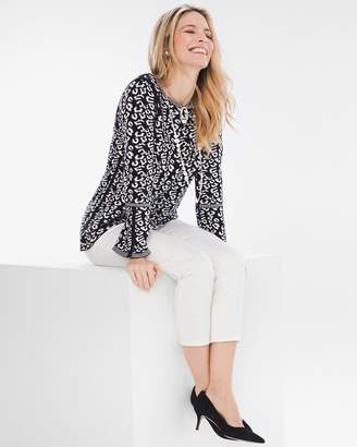 Chico's Chicos Reversible Printed Pullover