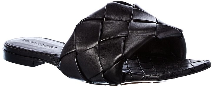Bottega Veneta The Lido Intrecciato Leather Sandal