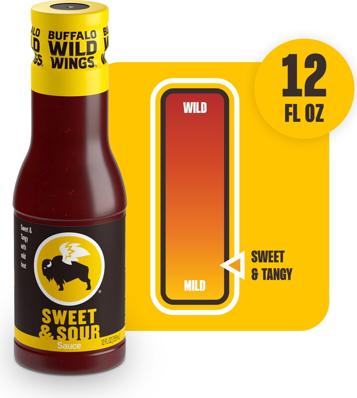 Buffalo Wild Wings Sweet & Sour Sauce, 12 fl. oz.