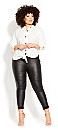 Thumbnail for your product : City Chic Urban Explorer Top - ivory