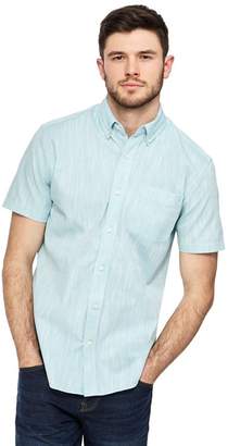 Maine New England - Pale Green Single Pocket Regular Fit Shirt