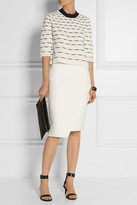 Thumbnail for your product : 3.1 Phillip Lim Two-tone textured-knit sweater
