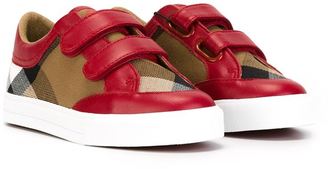 Burberry Kids House Check sneakers