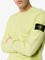 Thumbnail for your product : Stone Island Limoncello Yellow Crew Neck Cotton Jumper
