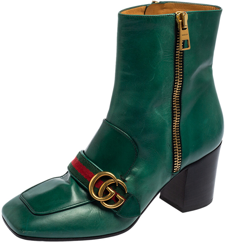 Gucci Marmont Boots | Shop the world's largest collection of fashion |  ShopStyle