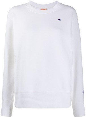 white champion crewneck womens