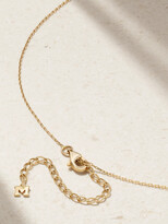 Thumbnail for your product : Mateo Initial 14-karat Gold Diamond Necklace - A