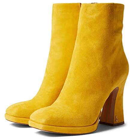 sam edelman yellow boots