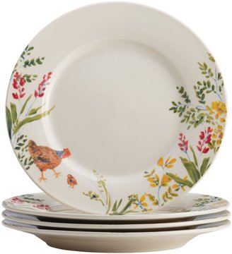 Paula Deen Stoneware Dinnerware Set, 16pc - Garden Rooster