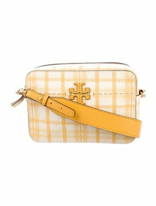 mcgraw plaid camera bag