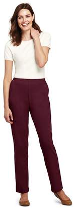 Lands' End - Red Petite Sport Knit Trousers