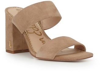 delaney block heel mule