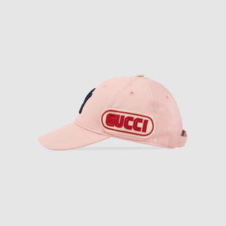 Gucci Baseball cap with NY Yankees patch