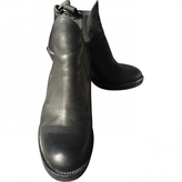 Thumbnail for your product : Acne 19657 ACNE Black Leather Boots