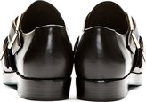 Thumbnail for your product : Alexander Wang Black Leather Cut-Out Jacquetta Shoes