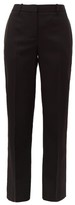 Thumbnail for your product : Givenchy Satin-trimmed Wool-twill Tuxedo Trousers - Black