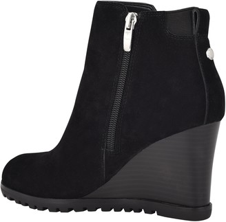 Curtis wedge booties Clearance
