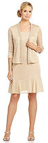 Thumbnail for your product : Patra Bead-Trim Knit Jacket Dress