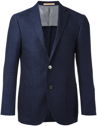 Corneliani two button blazer - men - Linen/Flax/Cupro/Viscose/Virgin Wool - 54