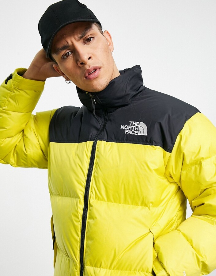 The North Face 1996 Retro Nuptse jacket in yellow - ShopStyle