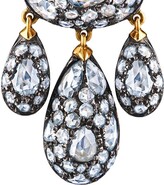 Thumbnail for your product : Fred Leighton 18kt gold diamond Modern Girandole pendant earrings