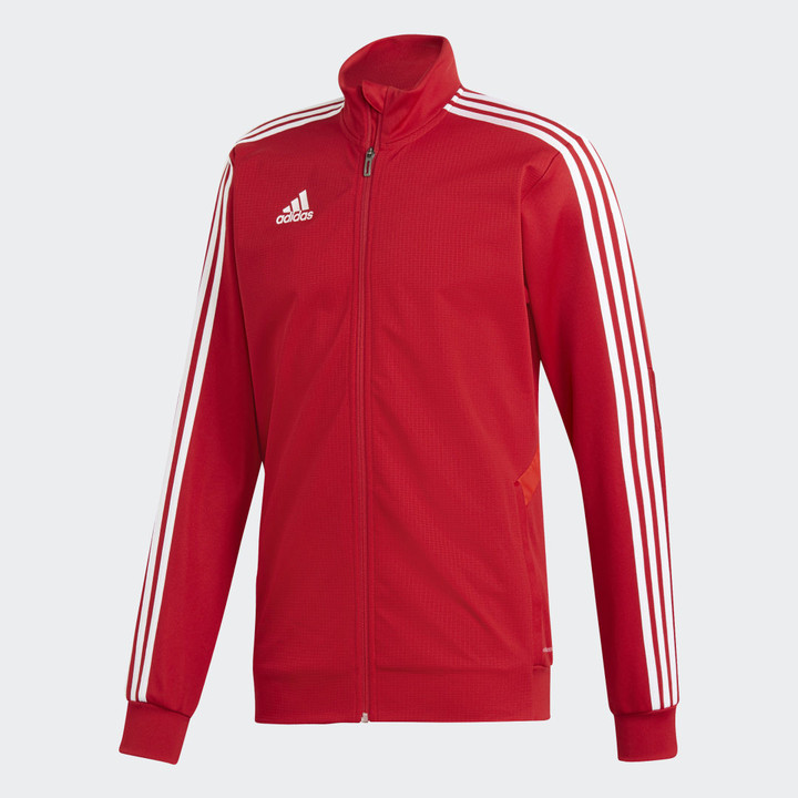 red black and white adidas jacket